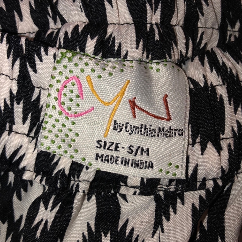 3/$15 Cute black and white shorts with Pom tassels - Picture 5 of 5